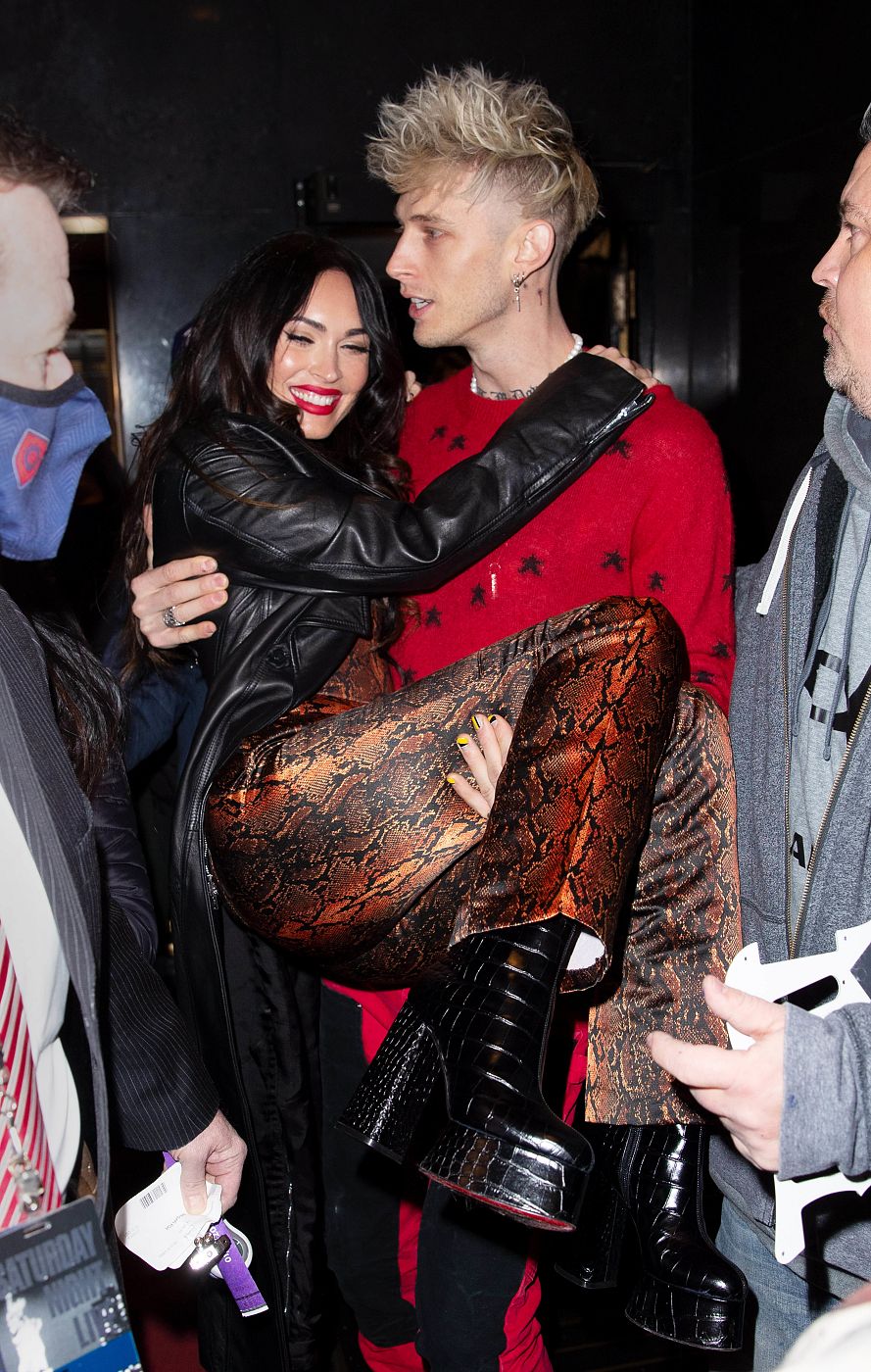 Machine Gun Kelly y Megan Fox en Nueva York
