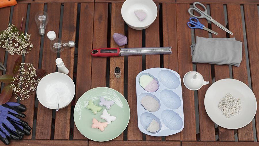 María Resuelve con María Castro - Sostenibilidad - Ingredientes para hacer jabones