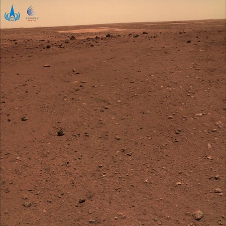 Imagen de la superficie de Marte.