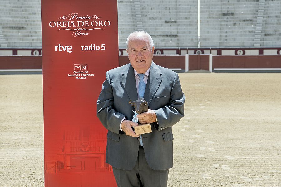  Victoriano del Río, Hierro de Oro 2020 de RNE, en el ruedo de Las Ventas