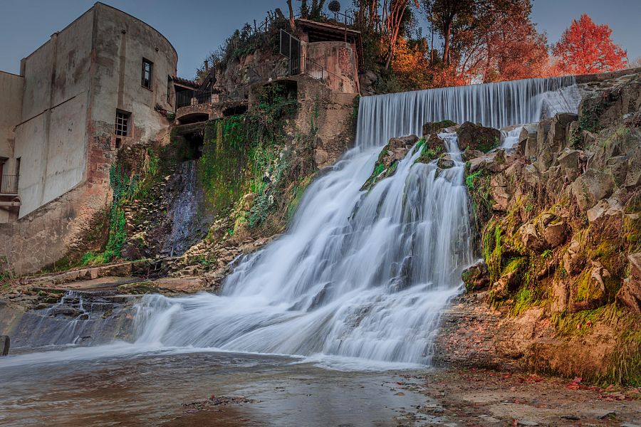Salto del Molino Fondo en Sant Joan Les Fonts