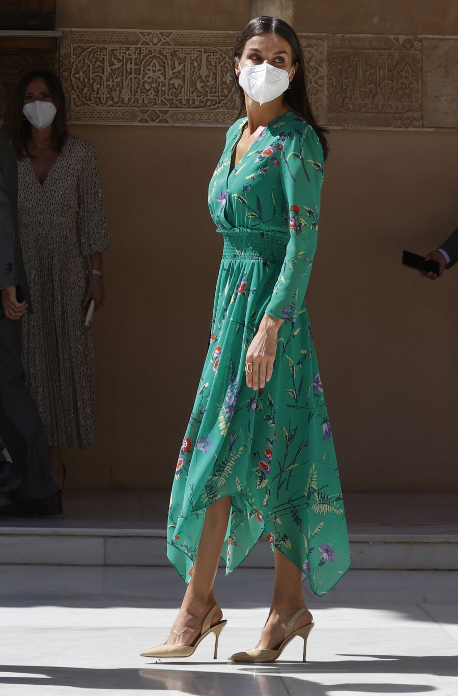 La reina Letizia en la Alhambra