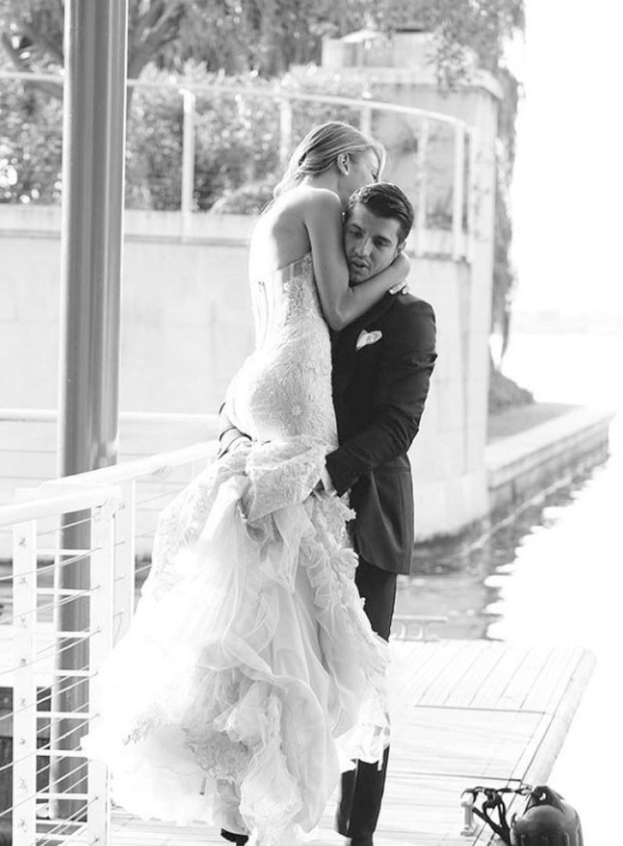 La boda de Álvaro Morata y Alice Campello