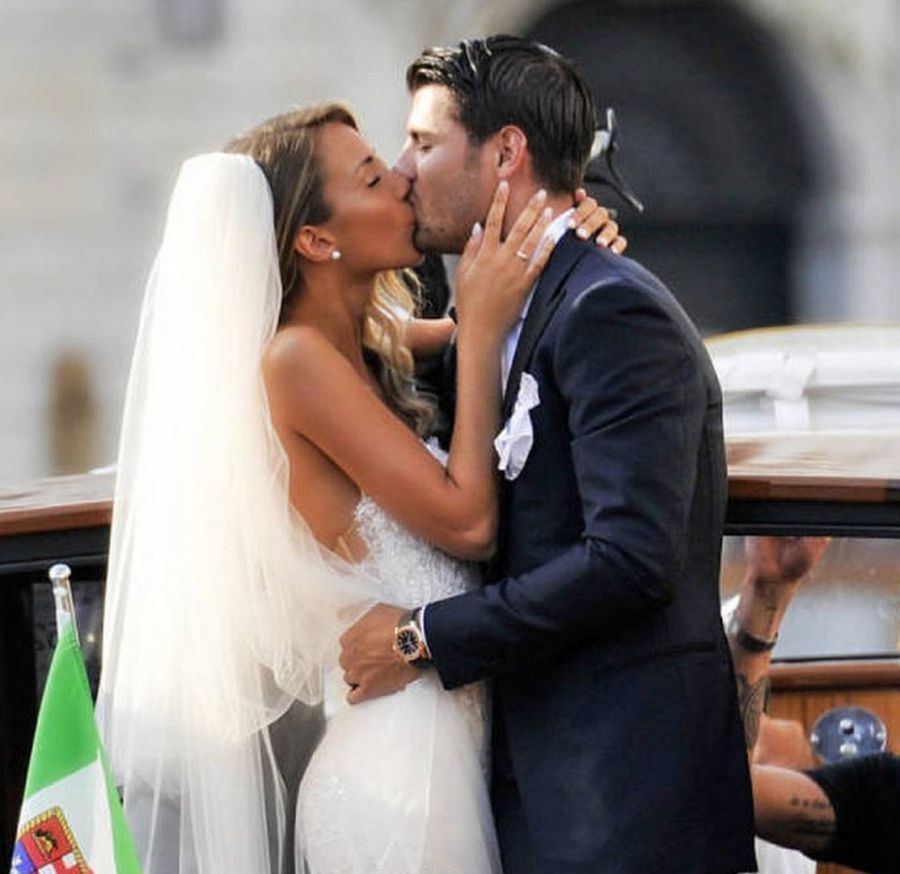 La boda de Álvaro Morata y Alice Campello