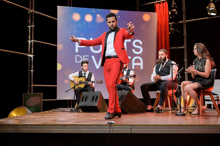 Un moment de l'actuació del Barcelona Flamenco Ballet