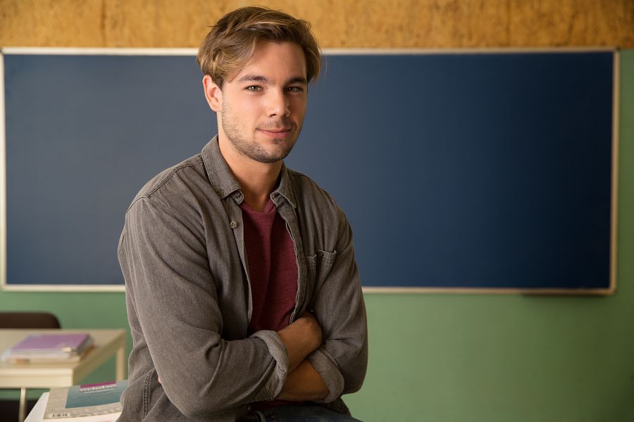 Carlos Cuevas interpreta a Pol Rubio en la serie 'Merli'