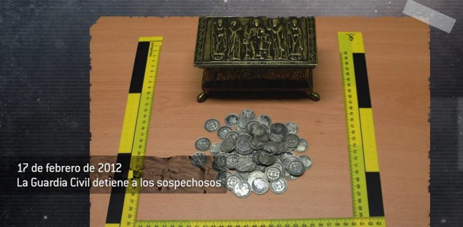 El robo de 2012 en San Pedro de Cardeña pusó en peligro patrimonio de un gran valor