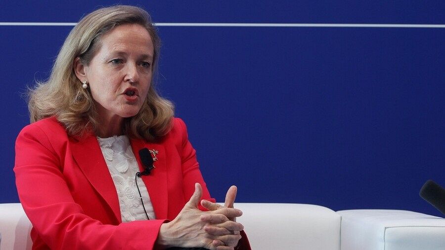 La vicepresidenta Nadia Calviño intervé a la jornada de clausura del Cercle d'Economia