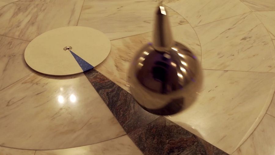 Péndulo de Foucault en San Pedro Cultural