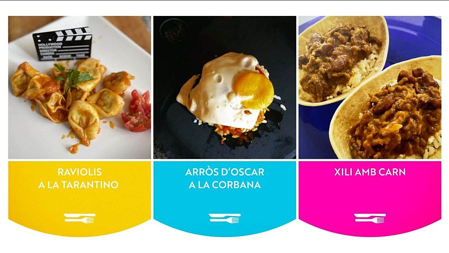 La Jennifer, la Mar i la Clàudia intenten conquistar el paladar del Mikel