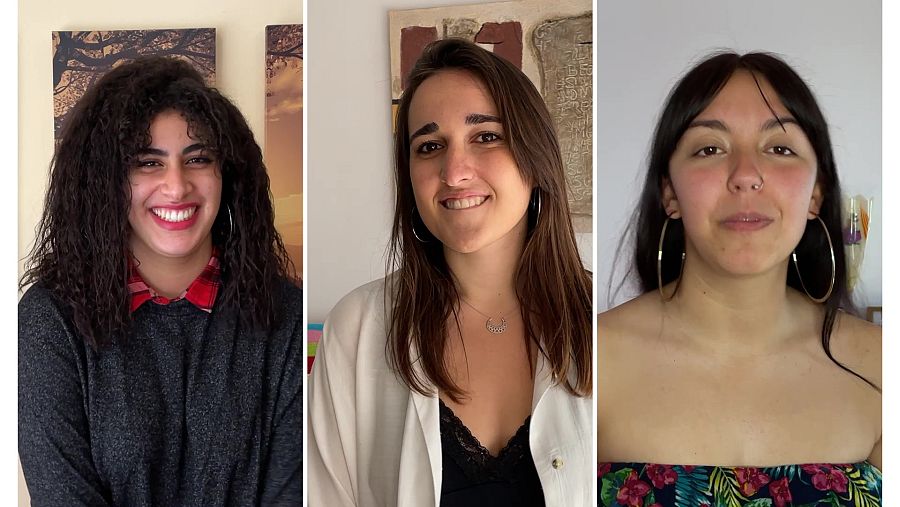 La Jennifer, la Mar i la Clàudia, les pretendentes del Mikel