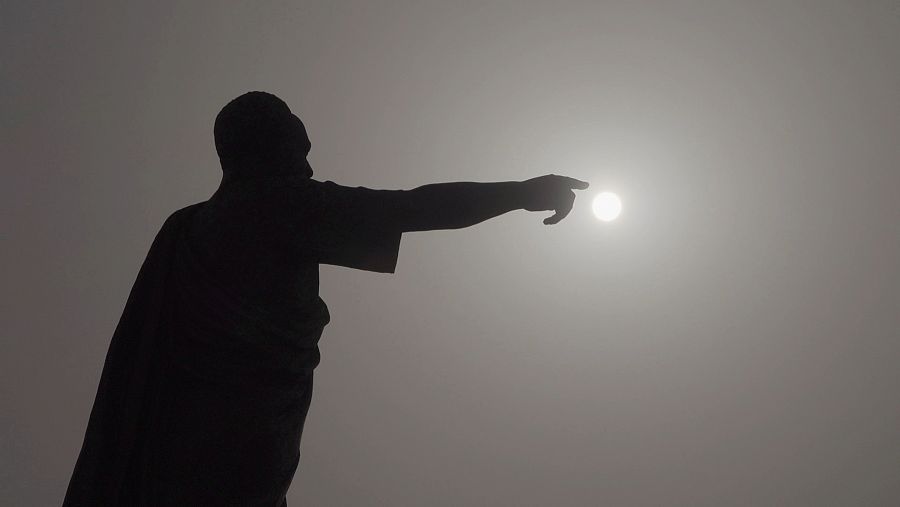 El monumento a Kwane Nkrumah, líder de la Ghana independiente.