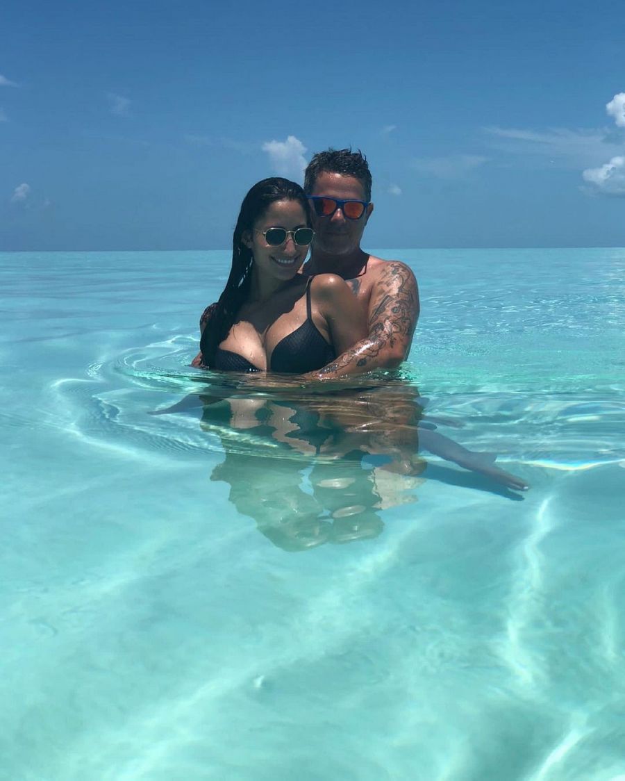 Alejandro Sanz y Rachel Valdés de vacaciones