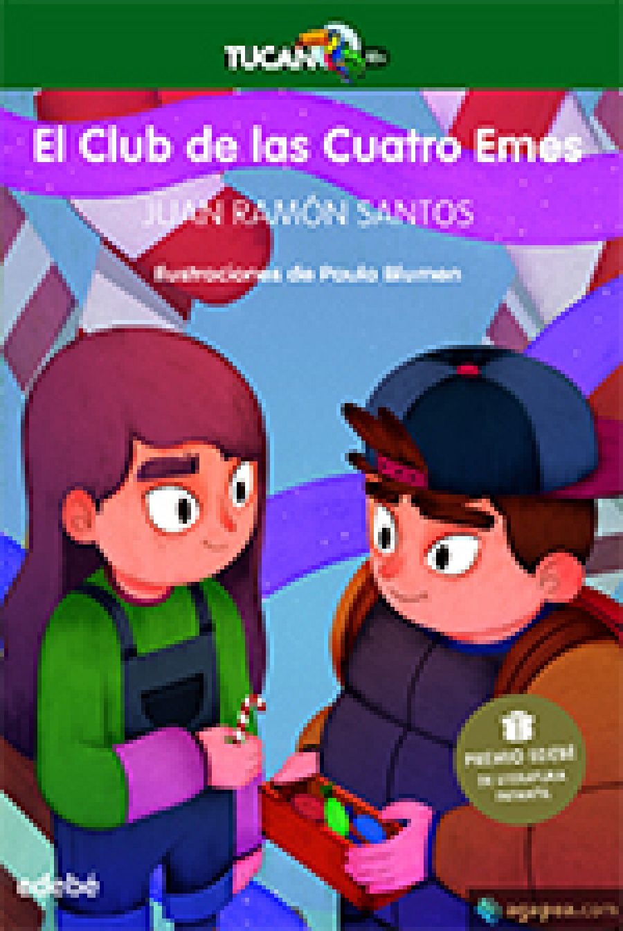 La estación azul de los niños - Portada 'El club de las Cuatro Emes'