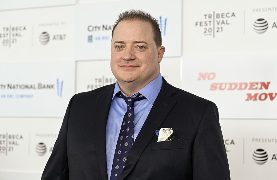 Brendan Fraser en el Festival de Cine de Tribeca 2021 de Nueva York