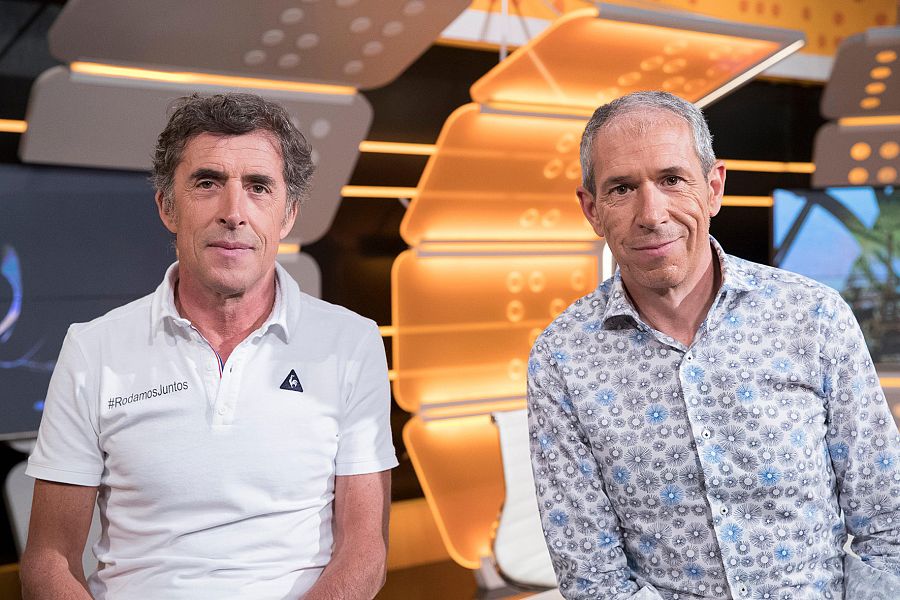 Pedro Delgado y Carlos de Andrés