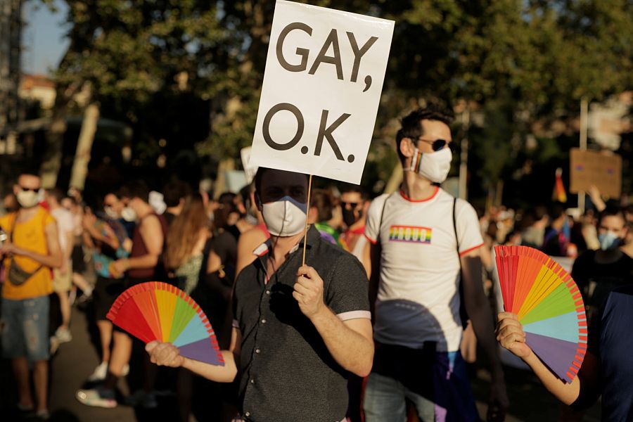 Desfile del Orgullo Gay en Madrid