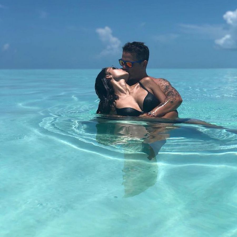 Rachel Valdés y Alejandro Sanz de vacaciones