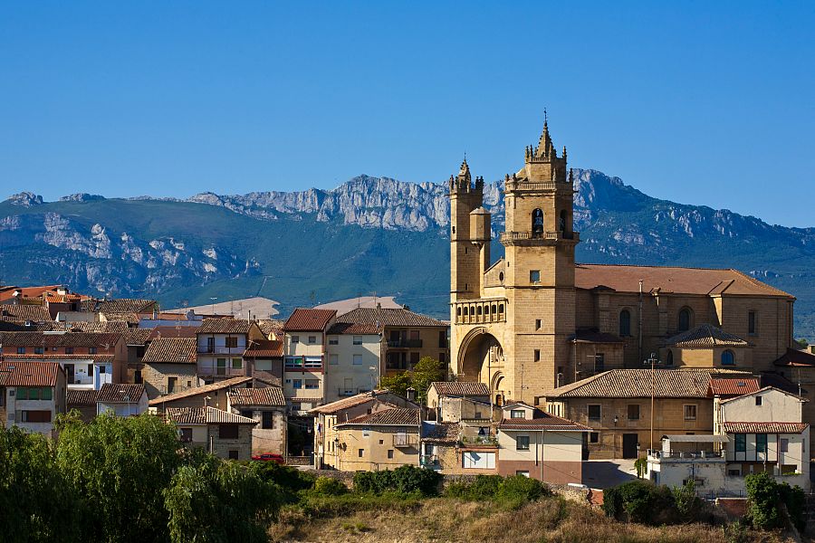 Pueblo de Elciego, en Álava