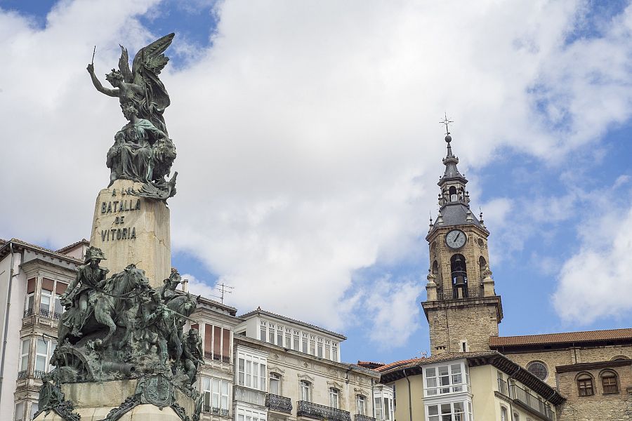 La ciudad de Vitoria, capital de Álava