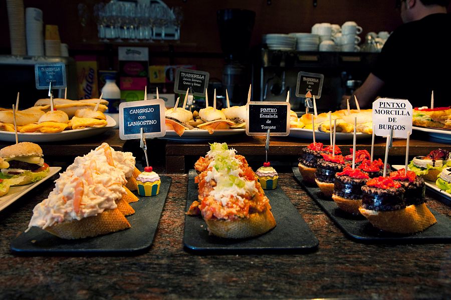 La cultura gastronómica de los pintxos