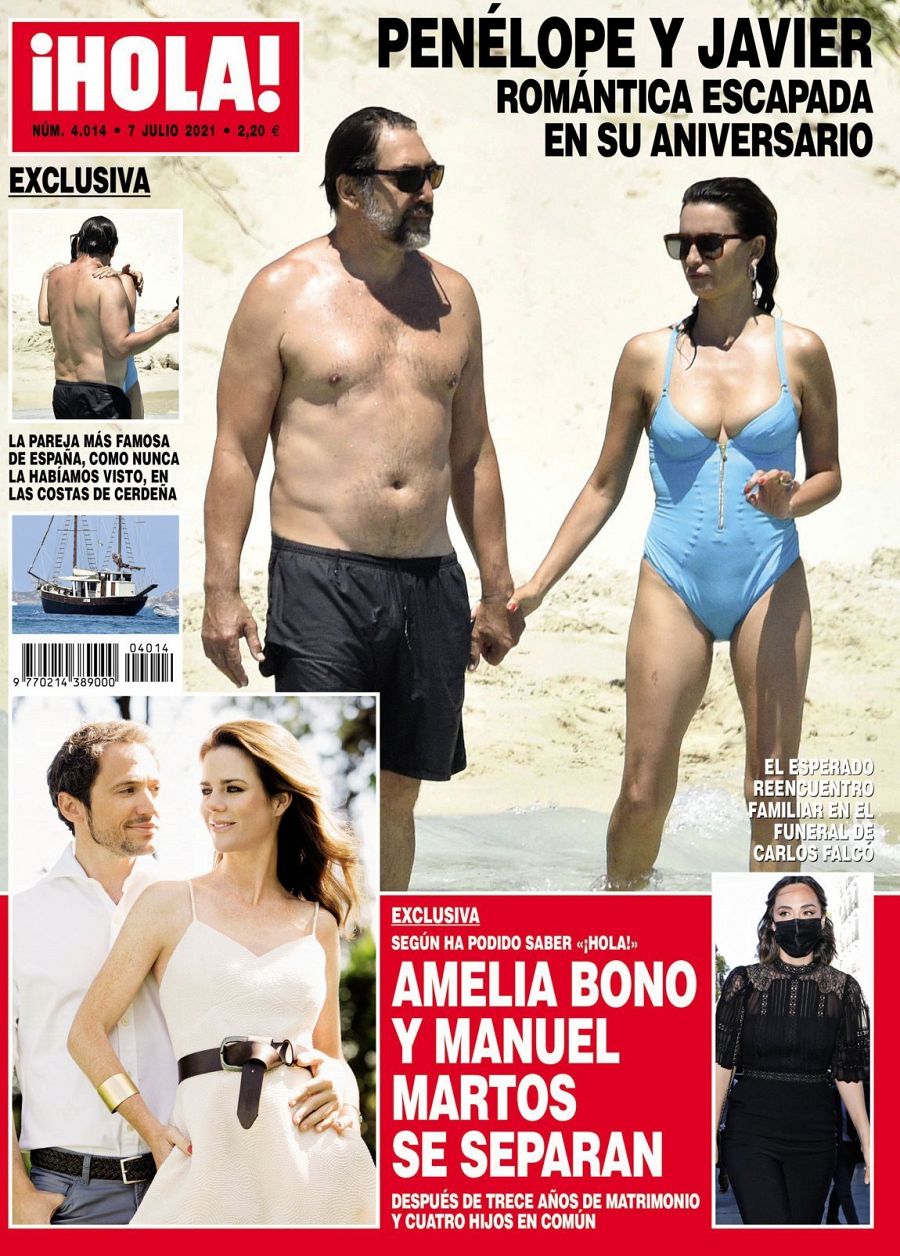 La revista ¡HOLA! 'caza' a Penélope Cruz y Javier Bardem