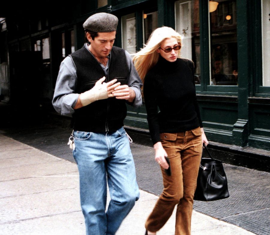 Carolyn Bessette y John Kennedy