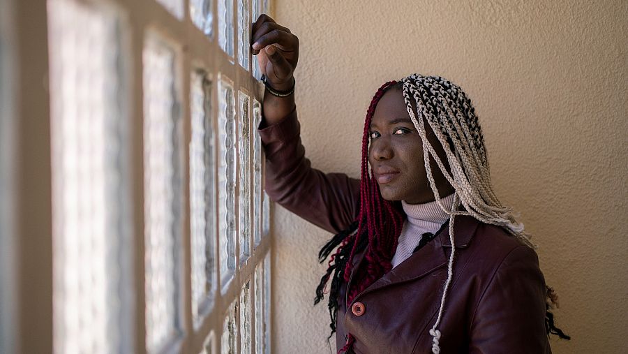 Taira, solicitante de asilo colombiana