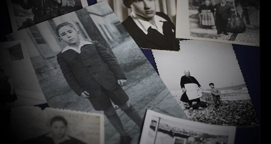 Fotografías José Sacristán de niño