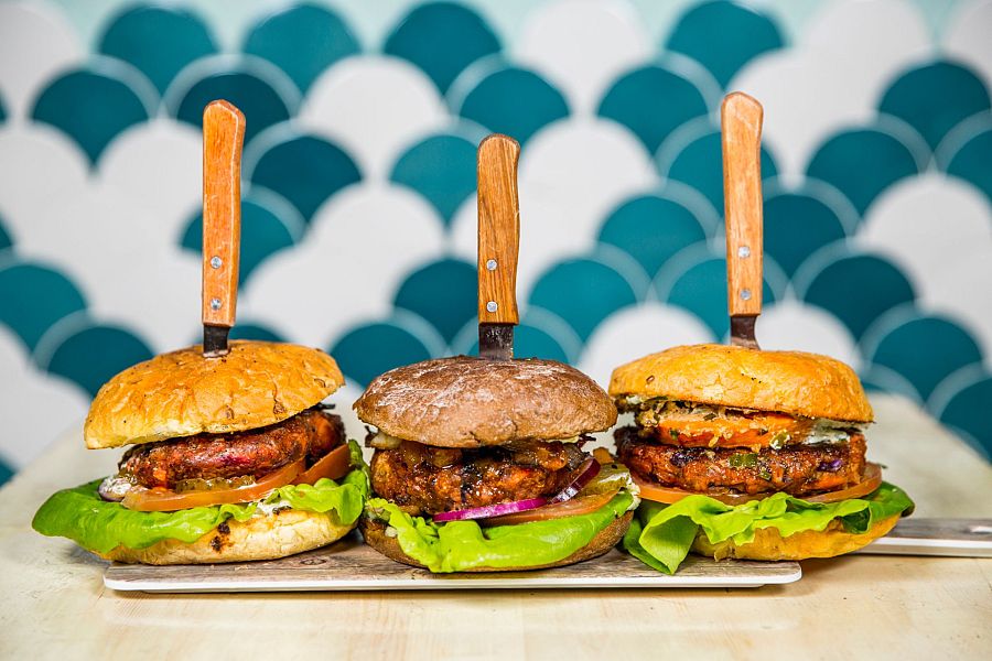 Hamburguesas vegetarianas