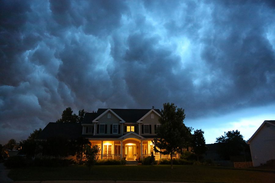 Tormenta en una noche de verano