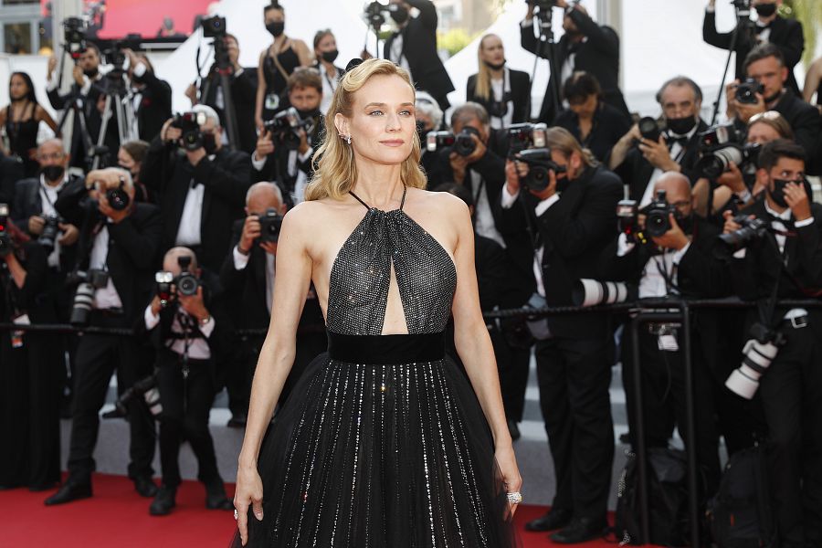 Diane Kruger en la 74ª edición del Festival de Cannes