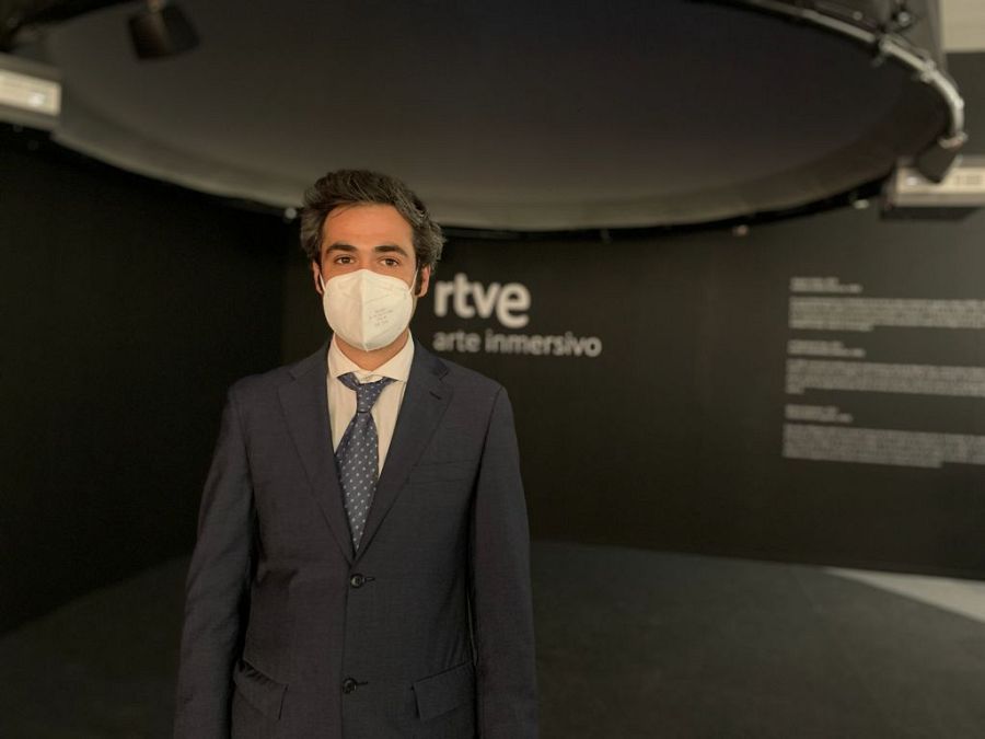 José Delgado, director de ARAN Art Network en ARCO 2021.