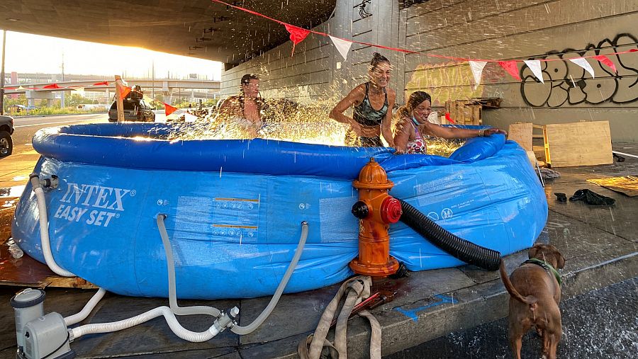 En Estados Unidos y Canadá se han alcanzado temperaturas cercanas a los 50ºC.