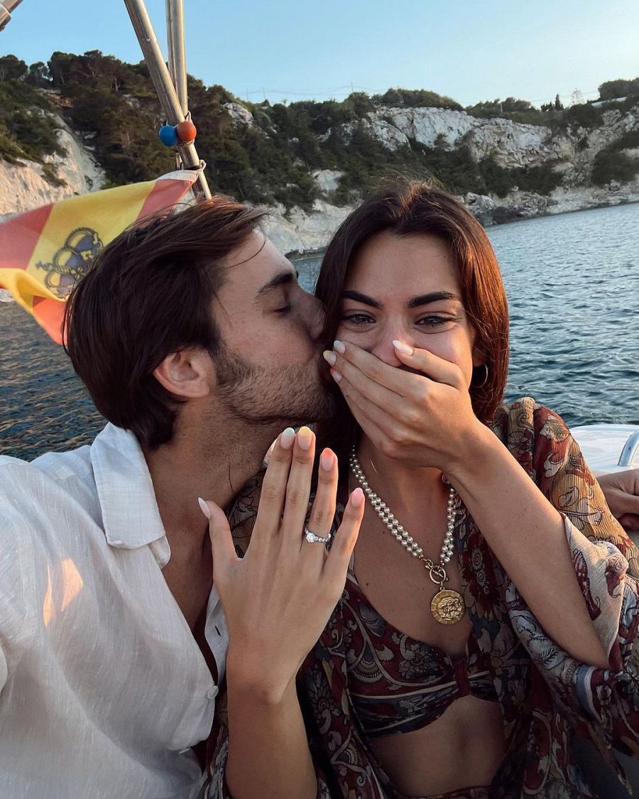 Marta Lozano y su pareja Lorenzo Remohi