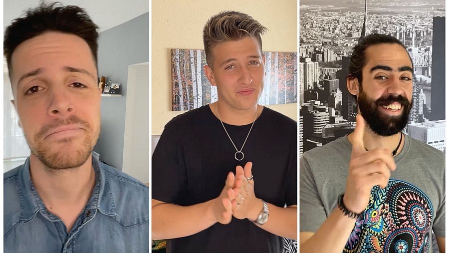 L'Alfonso, el Jordi i l'Emilio intenten conquistar el paladar de la Meri