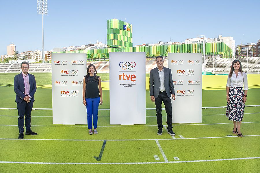  Arsenio Cañada, Lourdes García Campos, Marcos López y Rosana Romero.