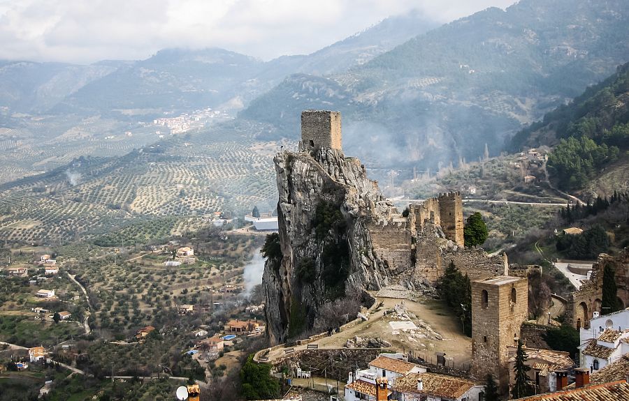 Ruinas del antiguo castillo La Iruela