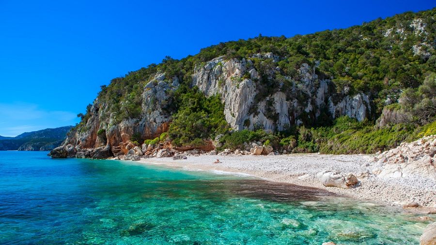 Cala Fuili en Cerdeña