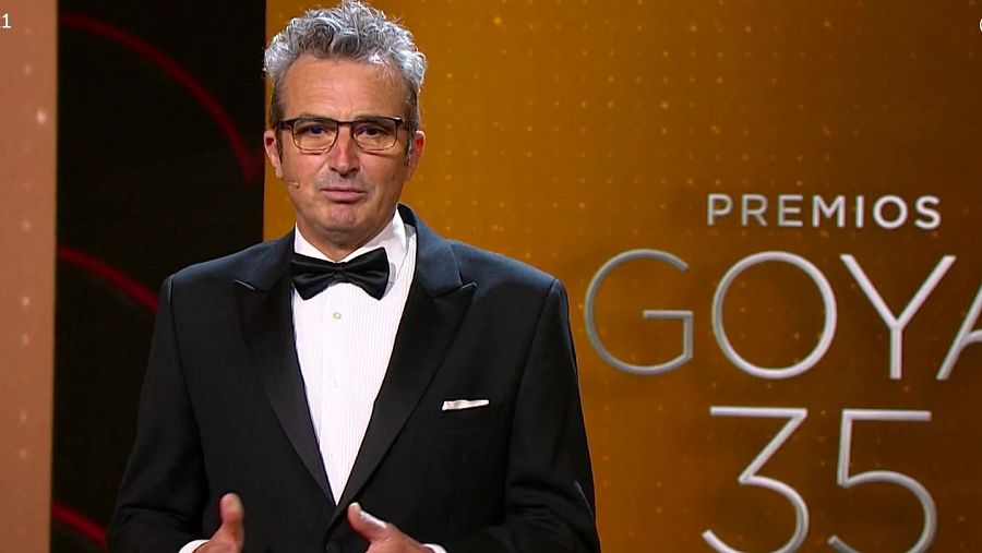 Mariano Barroso, Presidente de la Academia de Cine, en los Premios Goya