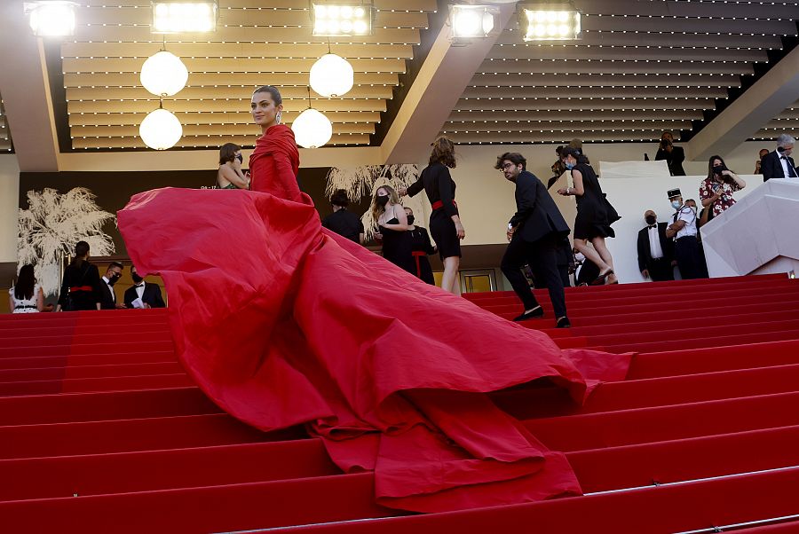 Marta Lozano en el Festival de Cannes