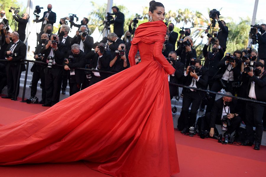 Marta Lozano en el Festival de Cannes