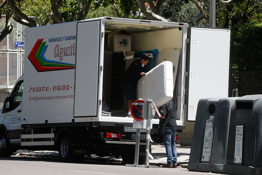 Mudanza en la casa de Mila Ximénez