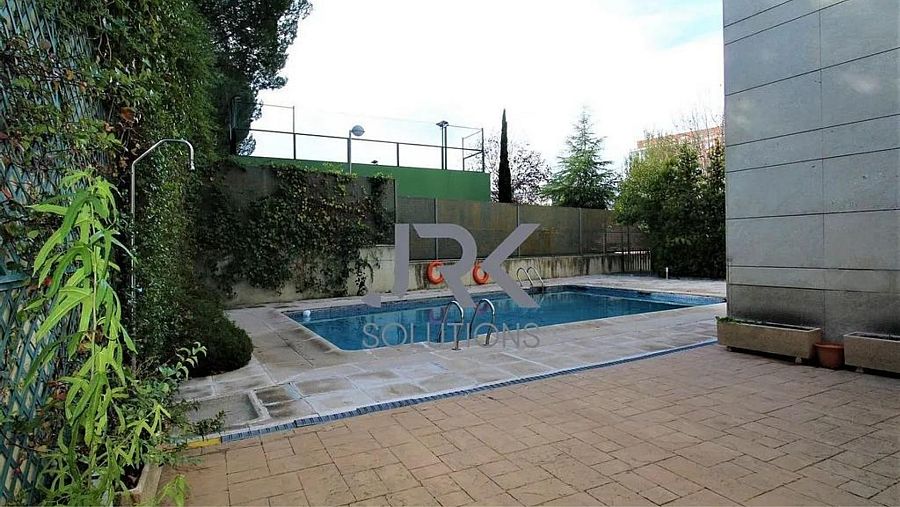 Piscina en la casa de Mila Ximénez