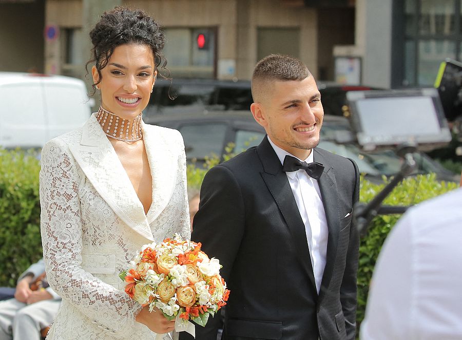 Boda de Marco Verratti y Jessica Aidi en París