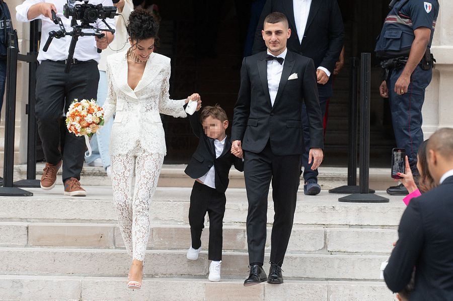 La boda de Marco Verratti y Jessica Aidi en Neuilly-sur-Seine, cerca de París