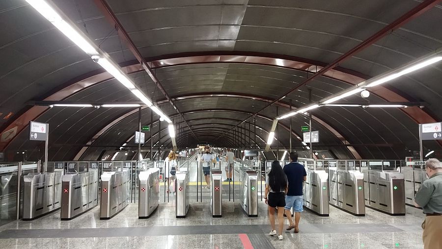 Reapertura de la Estación de metro de Grn Vía