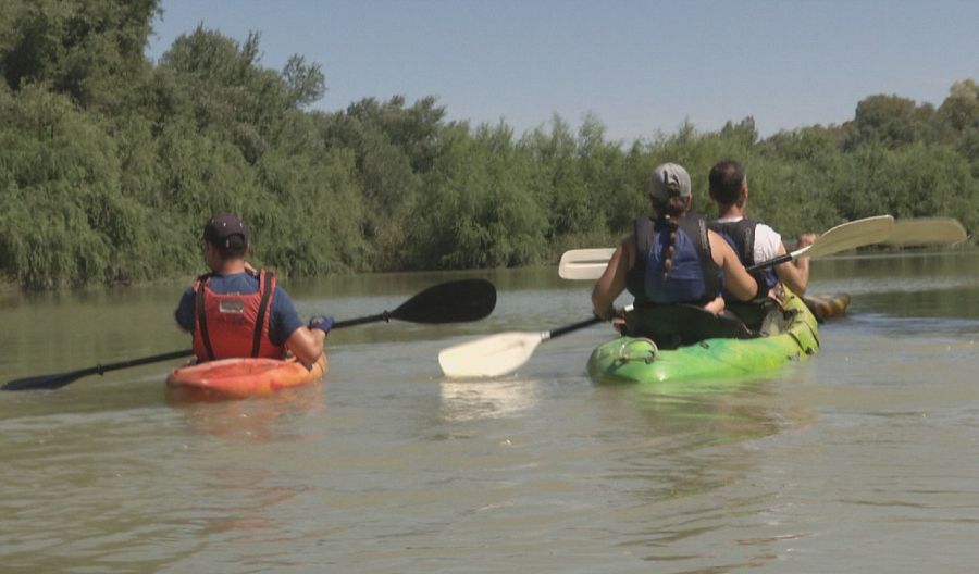 El descenso de El Carpio por el Guadalquivir