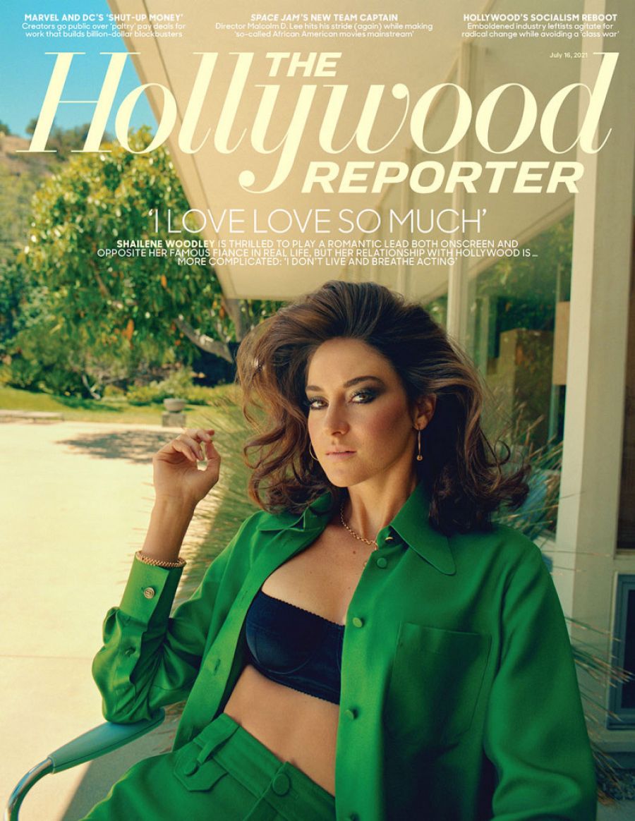 Shailene Woodley en la portada de The Hollywood Reporter