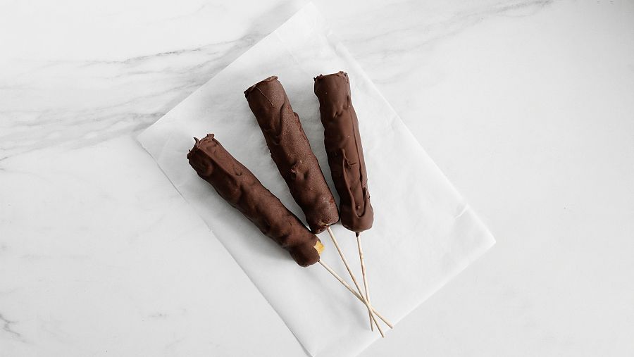 Helado platano chocolate Gipsy Chef